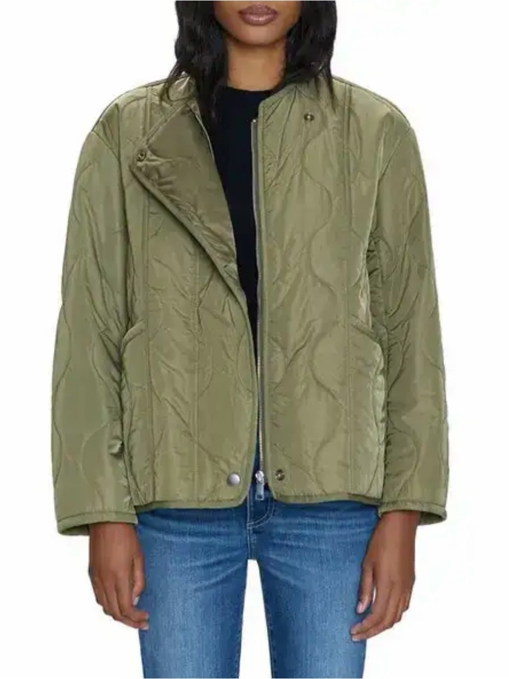 Pistola Elva Quilted Jacket Admiral Olive Green S